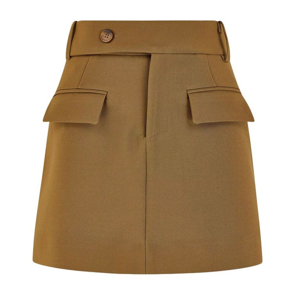 Odd Muse Womens/Ladies Om The Ultimate Mini Skirt / Olive